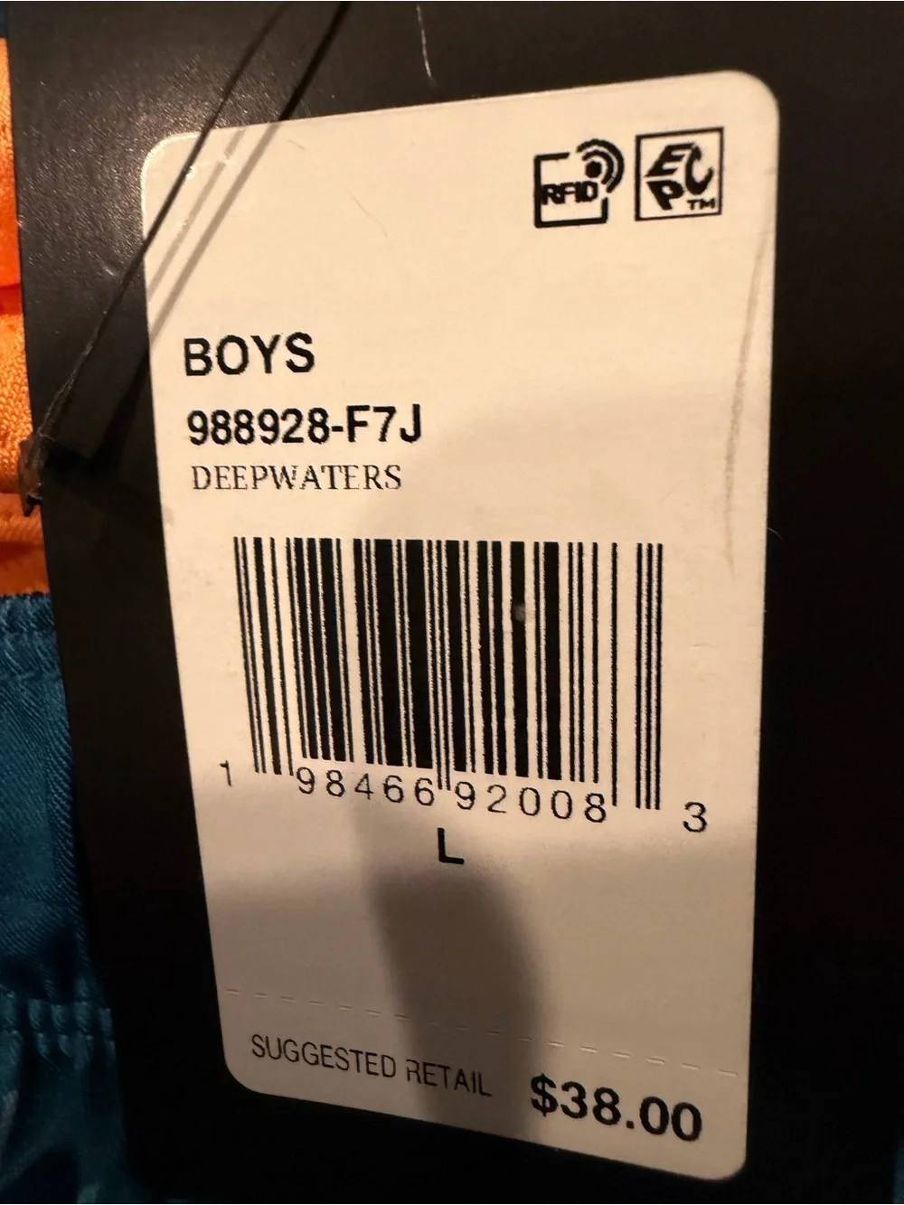 Hurley Deepwaters Tropical Print Boys Swim Trunks
